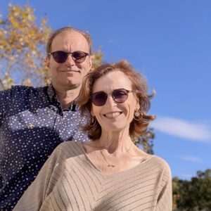 Margot, responsable évènementiel, et Thierry, directeur des Courmettes