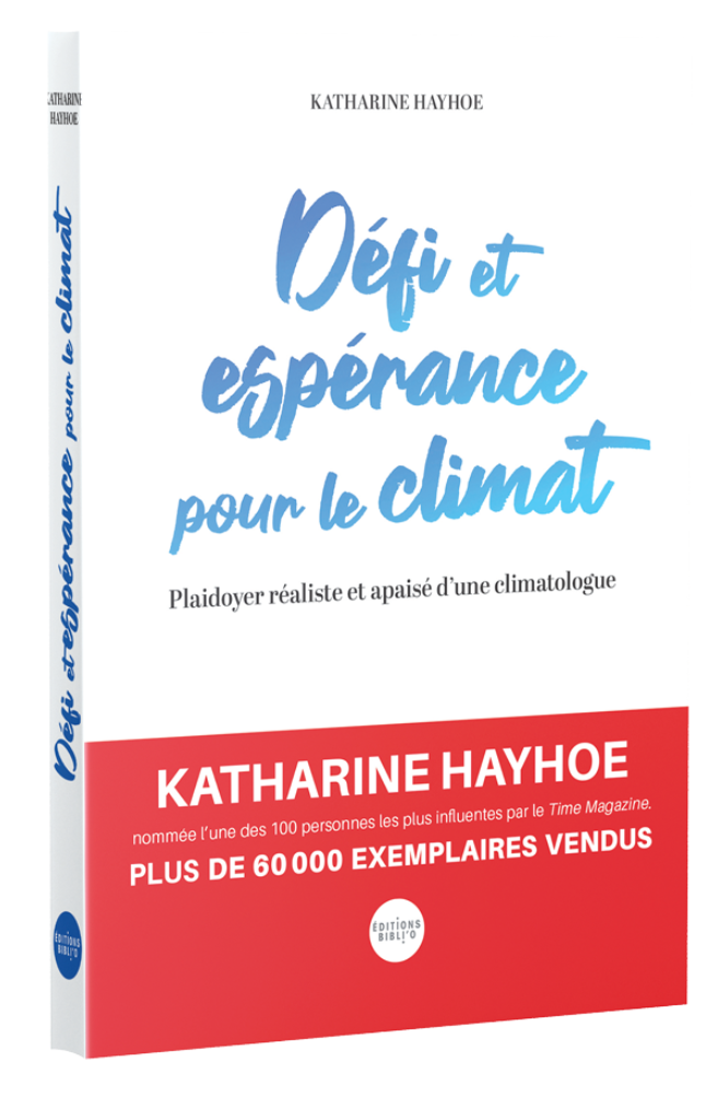 Livre Katharine Hayhoe, Défi et espérance pour le climat