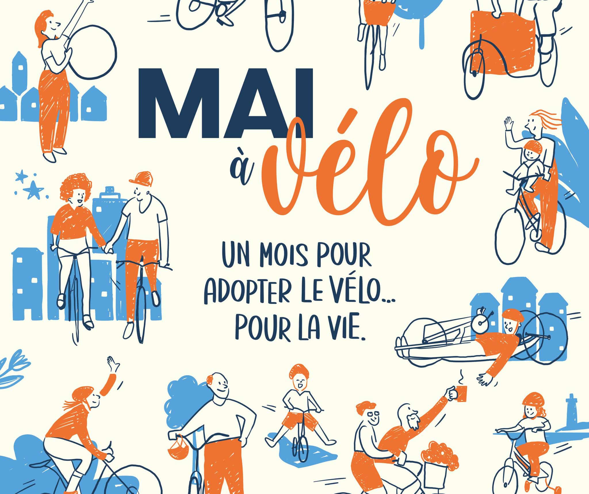 Défi mode de vie Mai à vélo
