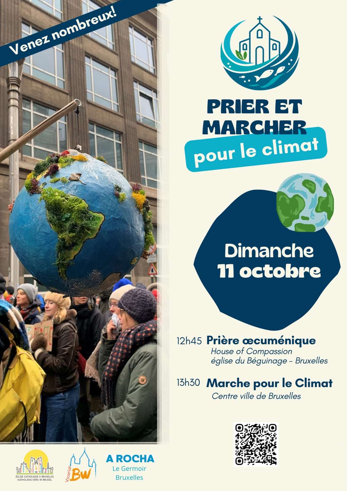 Marche pour l eclimat à Bruxelles le 11 octobre 2026